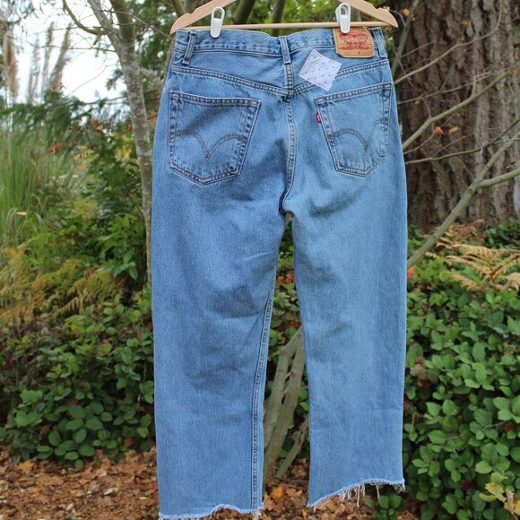 Upcycled Levi's Jeans - Picture 2 of 8